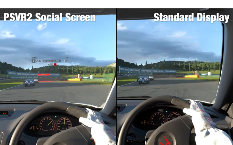 Gran Turismo 7 na PS VR2 je nekaj posebnega