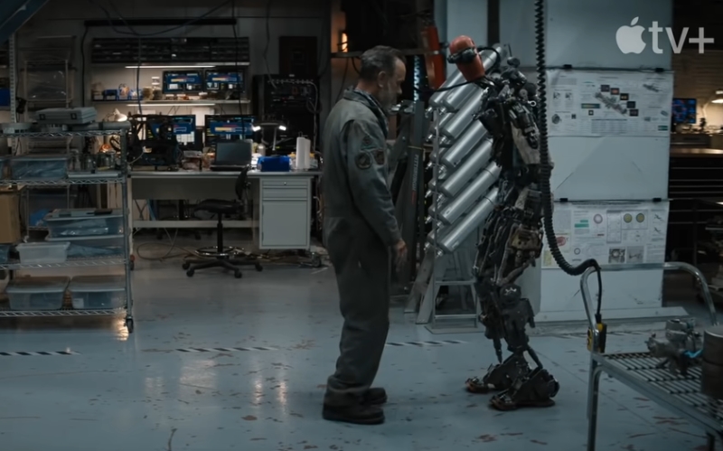 Pes, robot in Tom Hanks