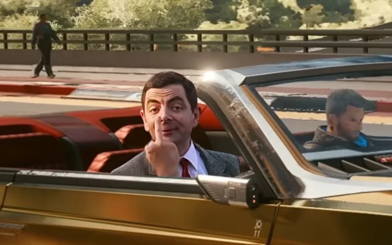 Mr. Bean in Cyberpunk