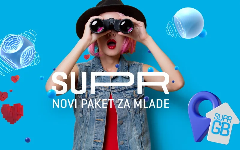 SUPR mobilni paket za mlade