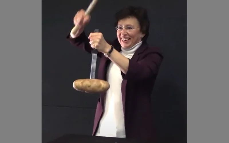 Enthusiastic professor
