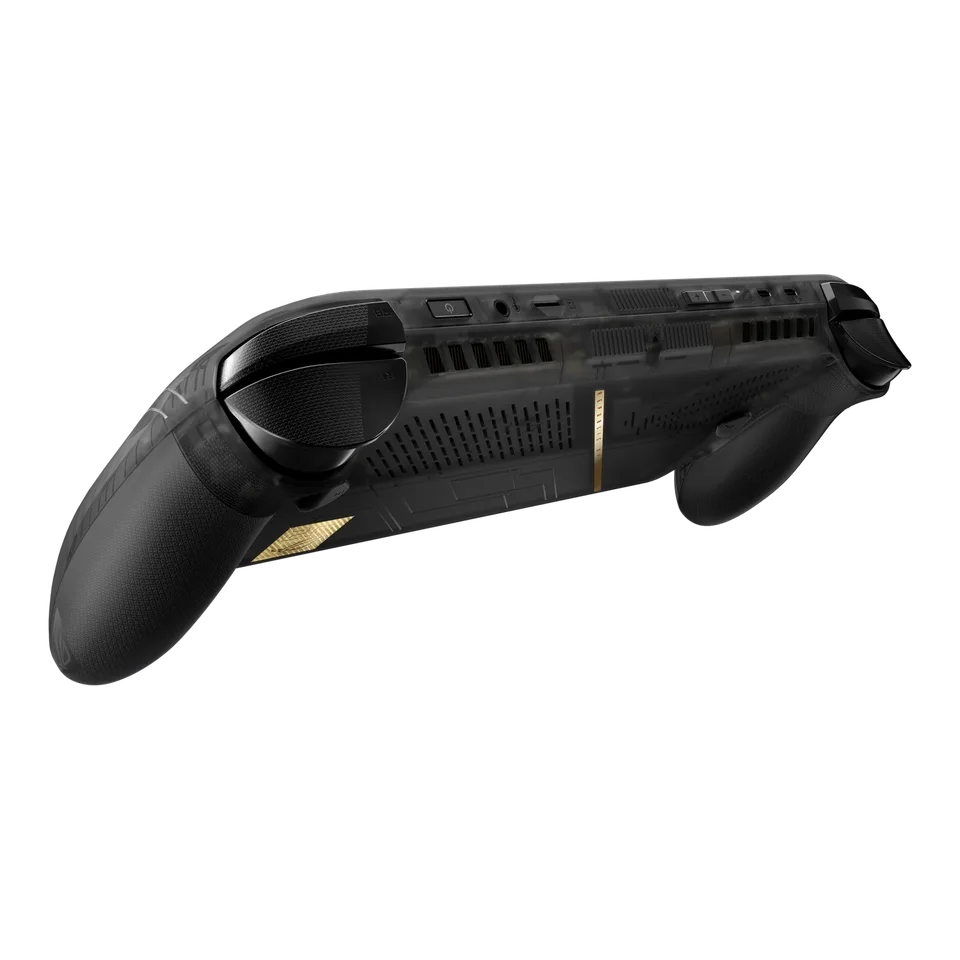 Detajl hladilnega sistema in zadnje strani naprave. Vir: ASUS/ROG.