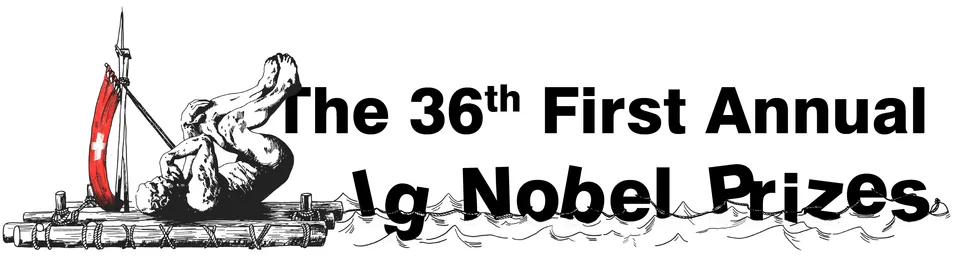 The official banner for the 2026 Ig Nobel ceremony in Zurich. Artwork: Improbable Research.